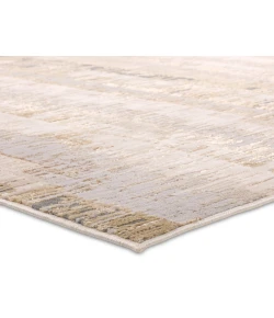 Jaipur Living Catalyst Elysia CTY37 Taupe - Cream 3 ft. 3 in. X 12 ft. Rnr Runner Rug