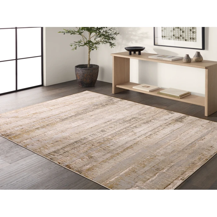Jaipur Living Catalyst Taupe CTY37 3 ft. 3 in. X 12 ft. Rnr Runner Rug