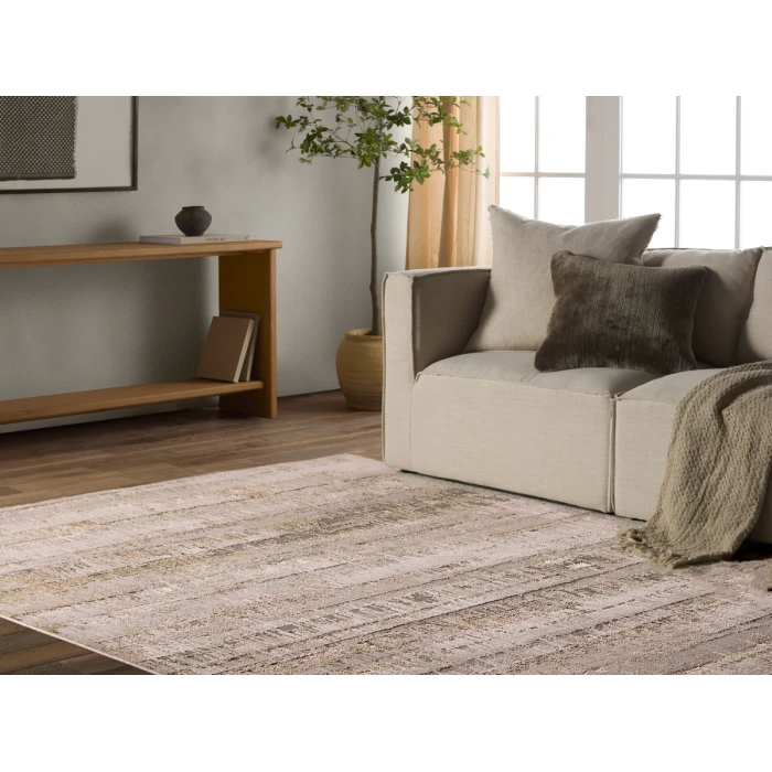 Jaipur Living Catalyst Taupe CTY37 3 ft. 3 in. X 12 ft. Rnr Runner Rug