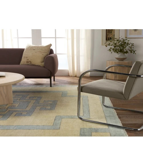 Jaipur Living Cyprus Blue CYP02 18 in. Swatch Square Rug