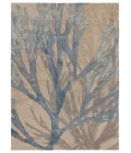 Jaipur Living Atoll Handmade Animal Pattern Blue/ Tan Area Rug 10'X14'