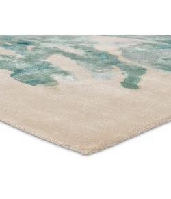 Jaipur Living Delray Atoll DEL02 Teal - Sage 10 ft. X 14 ft. Rectangle Rug