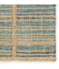 Jaipur Living Ciana Handmade Striped Brown/ Blue Area Rug 5'X8'