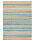 Jaipur Living Vitelli Handmade Striped Beige/ Blue Area Rug 5'X8'
