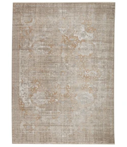 Vibe by Jaipur Living En Blanc Aubin EBC02 Beige/White 5 ft. 3 in. X 7 ft. 6 in. Rectangle Rug