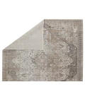 Vibe by Jaipur Living Ginevra Medallion Gray/ Ivory Runner Rug (3'X8')