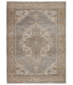 Vibe by Jaipur Living En Blanc Venn EBC05 Tan/Gray 5 ft. 3 in. X 7 ft. 6 in. Rectangle Rug