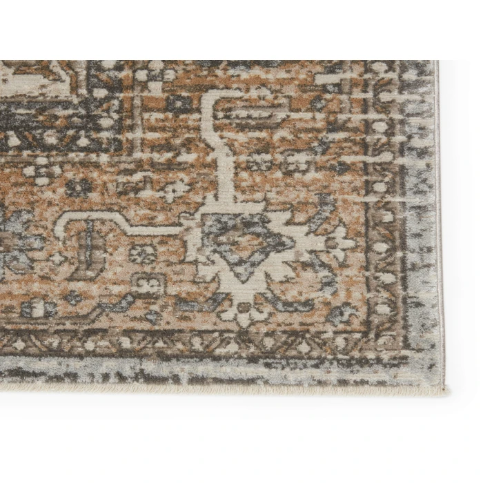 Vibe by Jaipur Living Venn Medallion Tan/ Gray Runner Rug (3'X8')