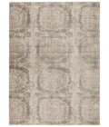 Vibe by Jaipur Living Airi Medallion Gray/ Beige Area Rug (5'3"X7'6")