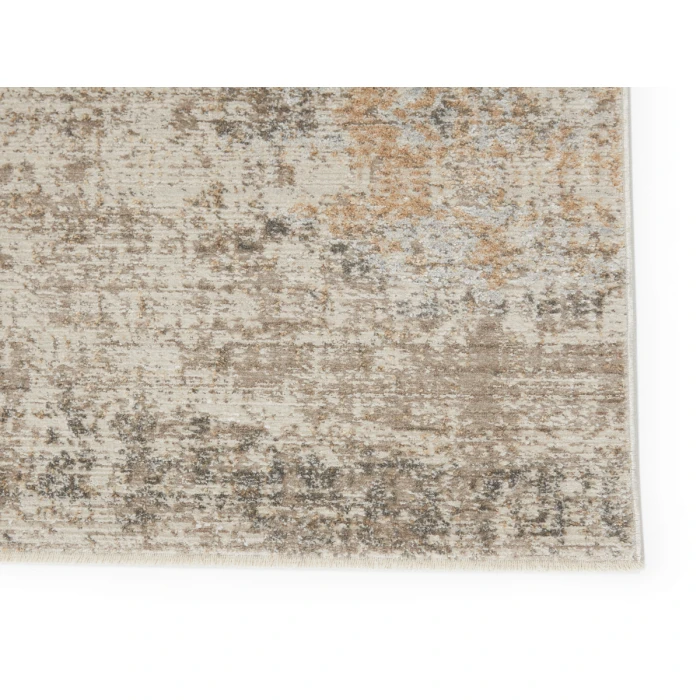 Vibe by Jaipur Living Airi Medallion Gray/ Beige Area Rug (5'3"X7'6")