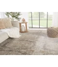 Vibe by Jaipur Living Airi Medallion Gray/ Beige Area Rug (5'3"X7'6")