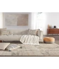 Vibe by Jaipur Living Airi Medallion Gray/ Beige Area Rug (5'3"X7'6")