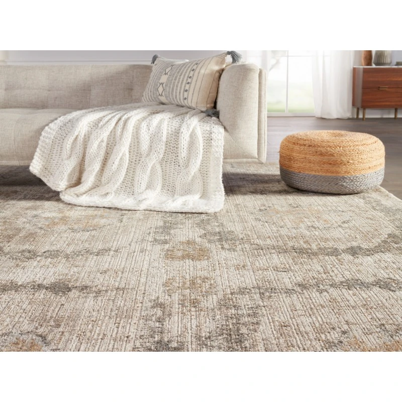 Jaipur Living En Blanc Gray EBC06 18 in. Swatch Square Rug