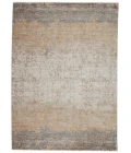 Vibe by Jaipur Living Akari Abstract Gray/ Light Tan Area Rug (8'10"X12'7")