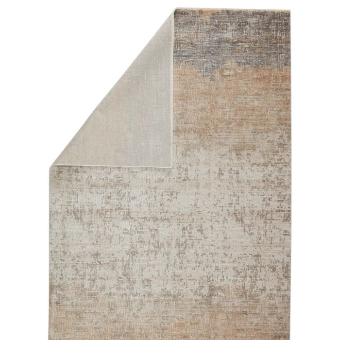 Vibe by Jaipur Living Akari Abstract Gray/ Light Tan Area Rug (8'10"X12'7")