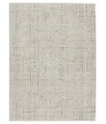 Vibe by Jaipur Living Sovis Abstract Light Gray/ Ivory Area Rug 7'10"X10'10"