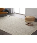 Vibe by Jaipur Living Sovis Abstract Light Gray/ Ivory Area Rug 7'10"X10'10"