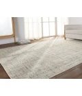 Vibe by Jaipur Living Sovis Abstract Light Gray/ Ivory Area Rug 7'10"X10'10"