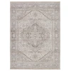 Vibe by Jaipur Living En Blanc Venn EBC11 Taupe - Silver 5 ft. 3 in. X 7 ft. 6 in. Rectangle Rug