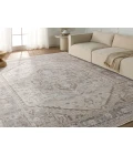 Vibe by Jaipur Living Venn Medallion Taupe/ Silver Area Rug 7'10"X10'10"