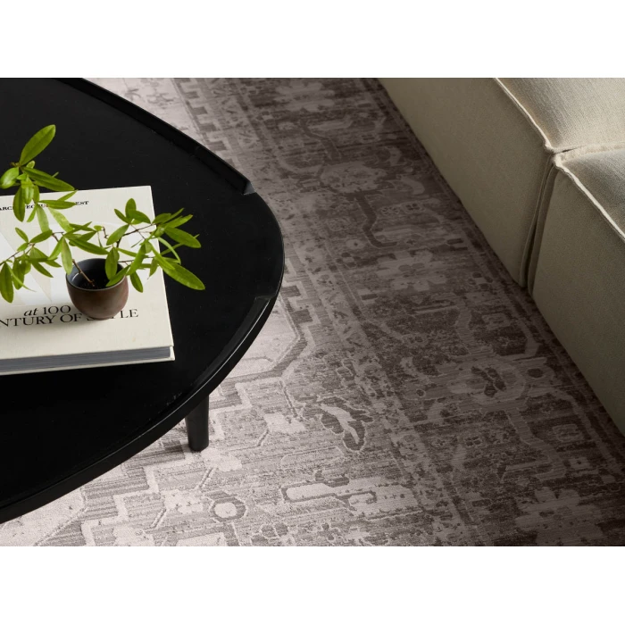 Jaipur Living En Blanc Taupe EBC11 18 in. Swatch Square Rug