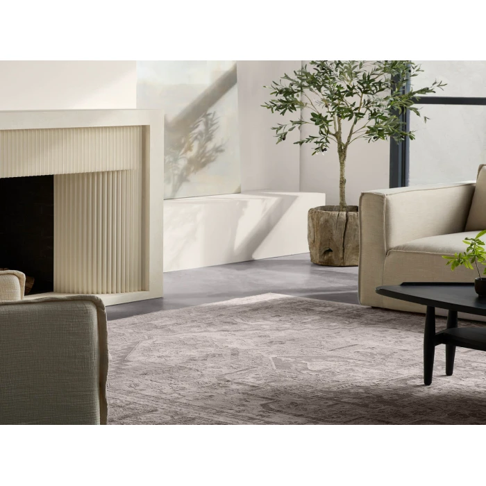 Jaipur Living En Blanc Taupe EBC11 18 in. Swatch Square Rug