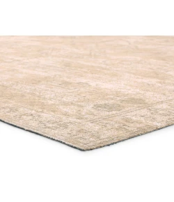 Vibe by Jaipur Living Edage Tegona EDA04 Tan - Cream 7 ft. 6 in. X 9 ft. 10 in. Rectangle Rug