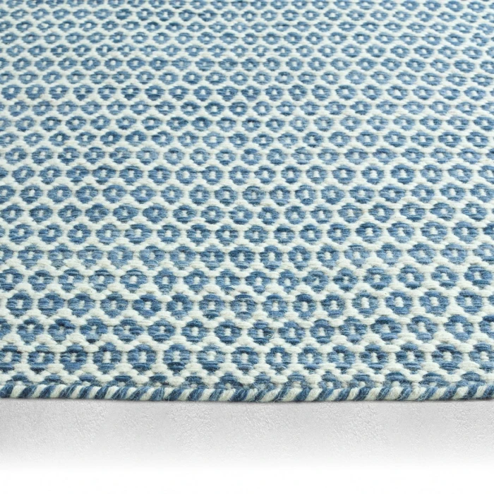 Jaipur Living Pompano ENC08 Handmade Contemporary Blue (18" Swatch)