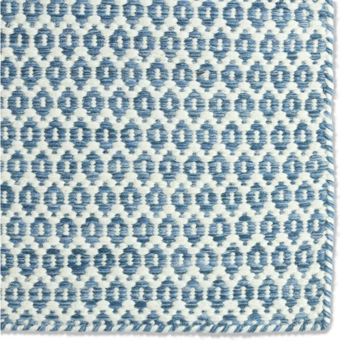 Jaipur Living Pompano ENC08 Handmade Contemporary Blue (18" Swatch)