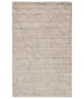 Nikki Chu by Jaipur Living Avondale Handmade Abstract White/ Gray Area Rug (10'X14')