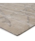 Nikki Chu by Jaipur Living Avondale Handmade Abstract White/ Gray Area Rug (10'X14')