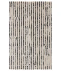 Nikki Chu by Jaipur Living Saville Handmade Abstract Cream / Slate Gray Area Rug (9'X12')