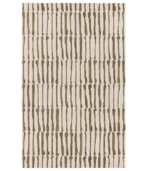 Nikki Chu Etho By Nikki Chu Green Enk17 6 Ft. X 9 Ft. Rect. Rug