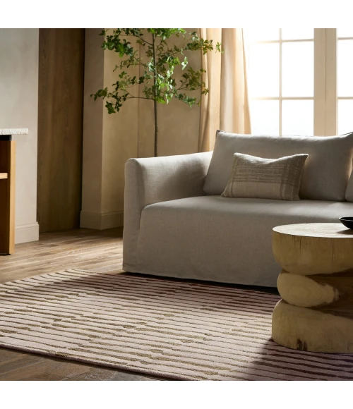 Nikki Chu Etho By Nikki Chu Green Enk17 6 Ft. X 9 Ft. Rect. Rug