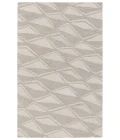 Nikki Chu Etho By Nikki Chu Gray Enk18 18 In. Swatch Square Rug