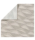 Nikki Chu Etho By Nikki Chu Gray Enk18 18 In. Swatch Square Rug