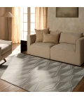 Nikki Chu Etho By Nikki Chu Gray Enk18 18 In. Swatch Square Rug
