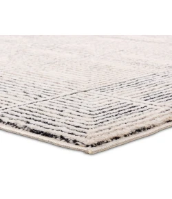 Vibe by Jaipur Living Eva Quadrant EVA03 Tan/Taupe 5 ft. X 8 ft. Rectangle Rug