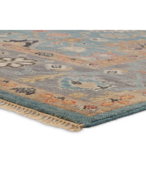 Jaipur Living Everly Blue EVE03 18 in. Swatch Square Rug