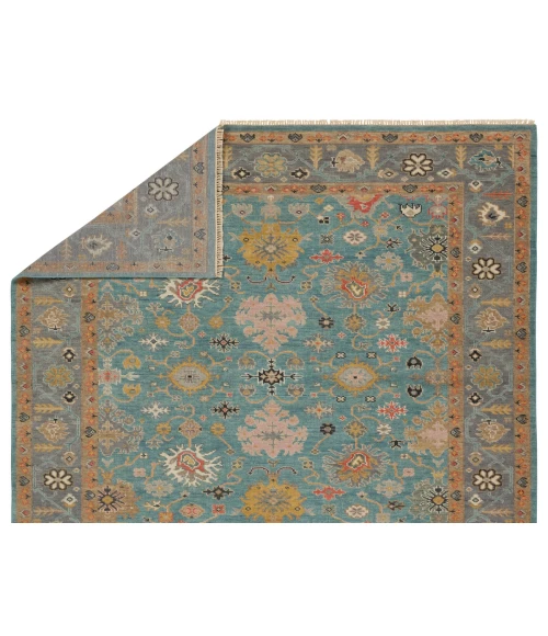Jaipur Living Everly Blue EVE03 18 in. Swatch Square Rug