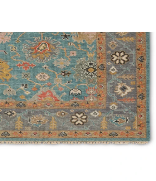 Jaipur Living Everly Blue EVE03 18 in. Swatch Square Rug