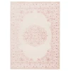 Jaipur Living Fables Malo FB123 Pink/White 7 ft. 6 in. X 9 ft. 6 in. Rectangle Rug