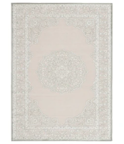 Jaipur Living Fables Malo FB124 Gray/White 7 ft. 6 in. X 9 ft. 6 in. Rectangle Rug