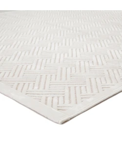 Jaipur Living Fables Thatch FB44 White 7 ft. 6 in. X 9 ft. 6 in. Rectangle Rug