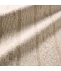 Label J Edher FGN02 Handmade Striped Tan and Cream Area Rug (6'X9')
