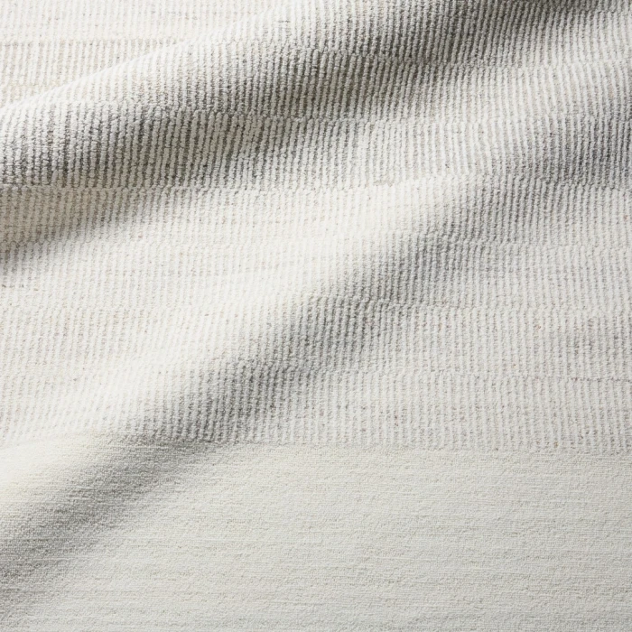 Vibe by Jaipur Living Lawan FGN05 Handmade Solids IvoryWhite (18" Swatch)