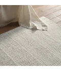 Vibe by Jaipur Living Lawan FGN05 Handmade Solids IvoryWhite (8'6"x11'6")