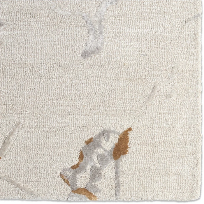Jaipur Living Fragment Light Gray FRG01 6 ft. X 9 ft. Rectangle Rug