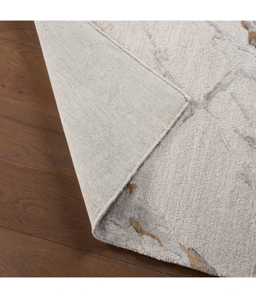Jaipur Living Shattered FRG01 Handmade Abstract Taupe and Bronze Area Rug (13'x18')