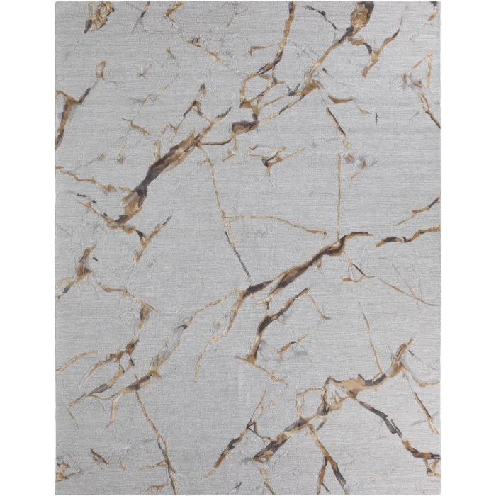 Jaipur Living Fragment Gray FRG03 6 ft. X 9 ft. Rectangle Rug